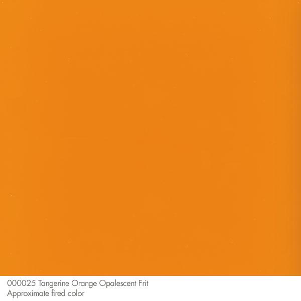 Bullseye Glass Orange Opalescent Frit COE90